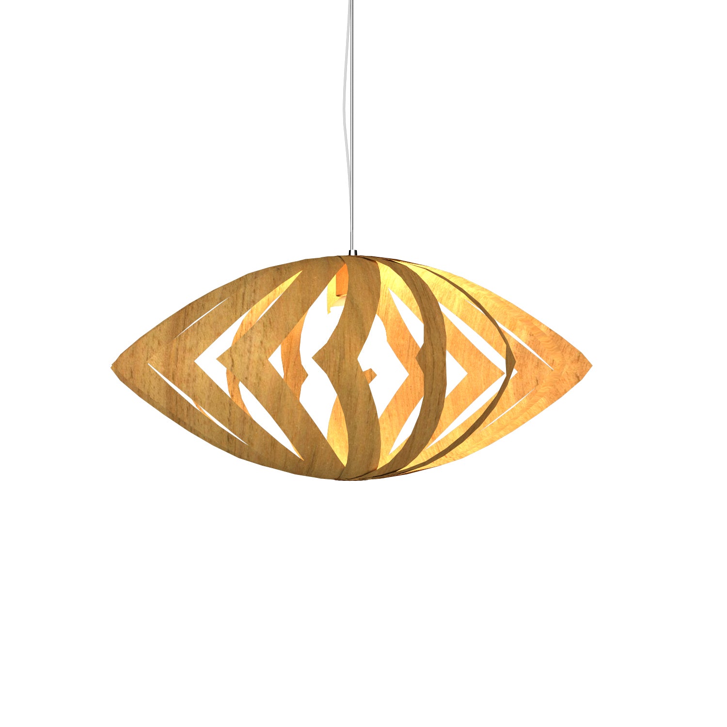 Accord Lighting - 1243.09 - One Light Pendant - Clean - Louro Freijo