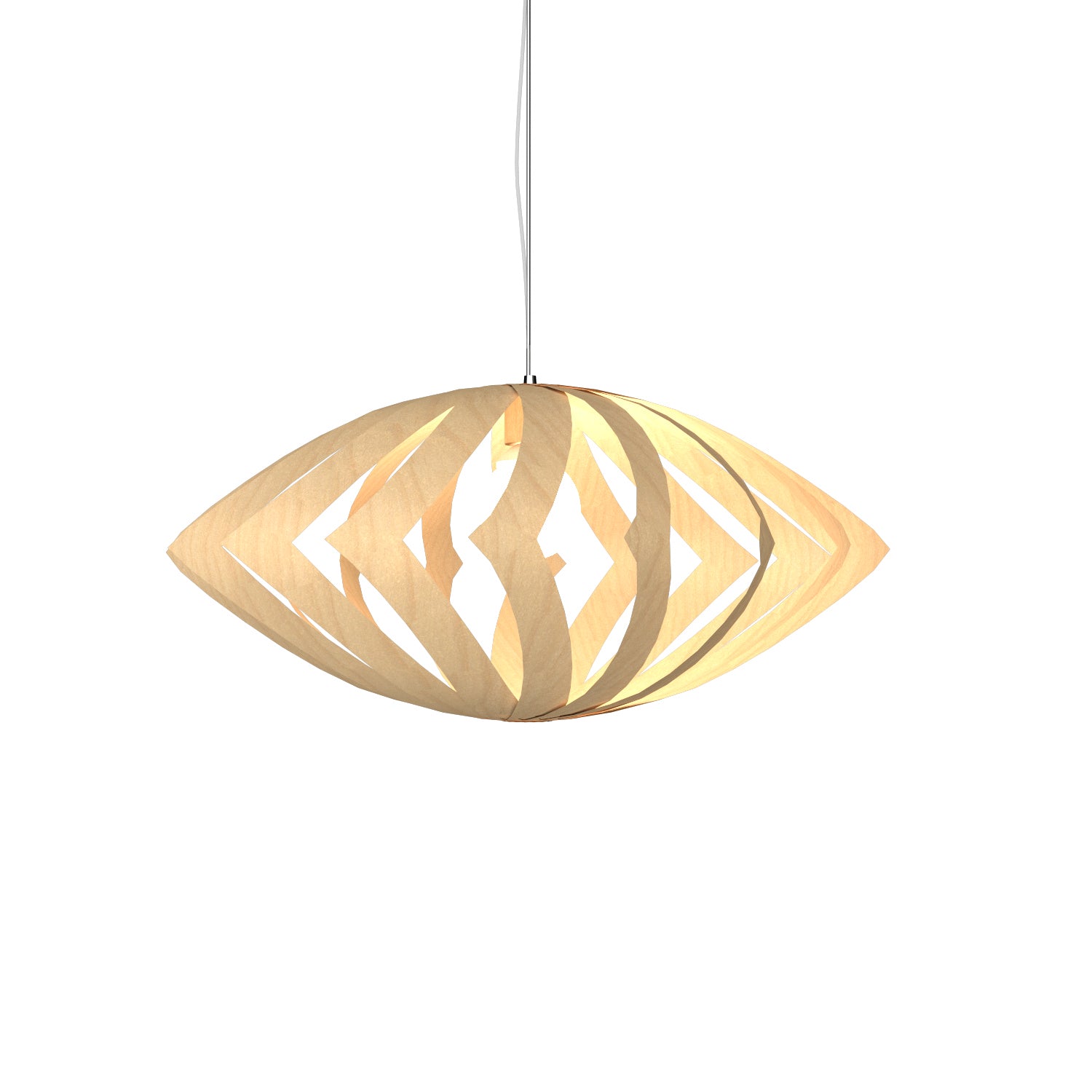 Accord Lighting - 1243.34 - One Light Pendant - Clean - Maple