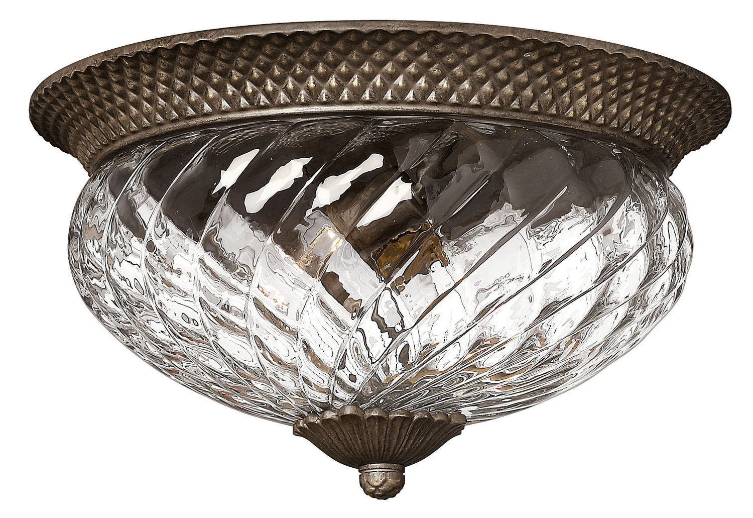 Hinkley - 4881PZ - LED Flush Mount - Plantation - Pearl Bronze