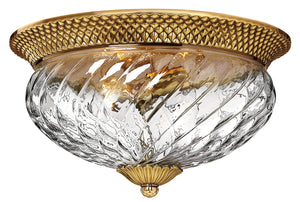 Hinkley - 4881BB - LED Flush Mount - Plantation - Burnished Brass