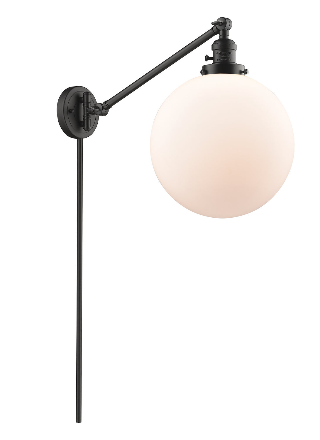 Innovations - 237-OB-G201-12 - One Light Swing Arm Lamp - Franklin Restoration - Oil Rubbed Bronze