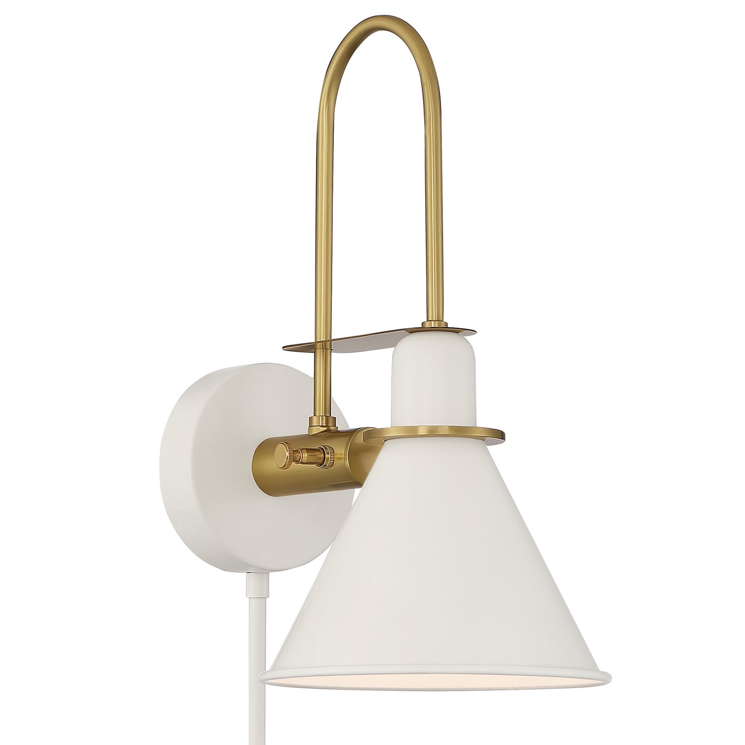 Crystorama - MED-B5501-WH - One Light Wall Sconce - Medford - White