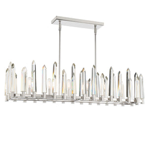 Crystorama - WAT-B2006-PN - Six Light Chandelier - Watson - Polished Nickel