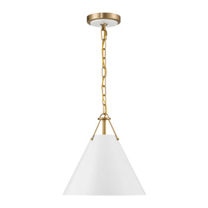 Crystorama - XAV-B8301-VG - One Light Pendant - Xavier - Vibrant Gold