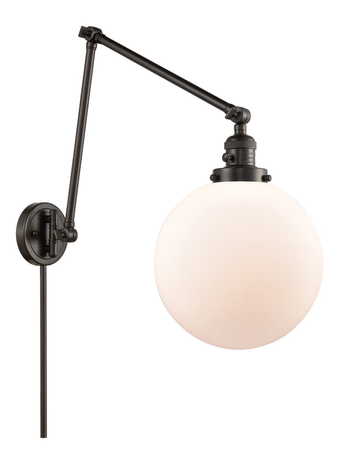 Innovations - 238-OB-G201-10 - One Light Swing Arm Lamp - Franklin Restoration - Oil Rubbed Bronze