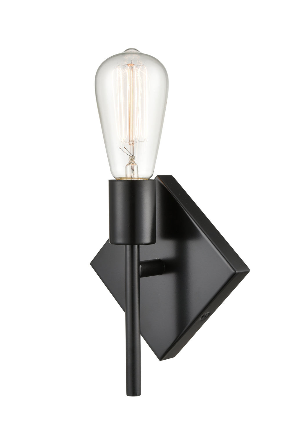 Innovations - 425-1W-BK-LED - LED Wall Sconce - Auralume - Matte Black