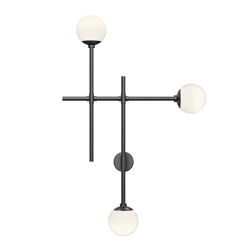 Sonneman - 2063.25 - LED Wall Sconce - Sabon - Satin Black