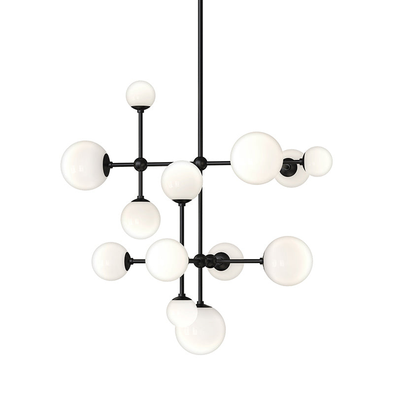 Sonneman - 2064.25 - LED Pendant - Sabon - Satin Black