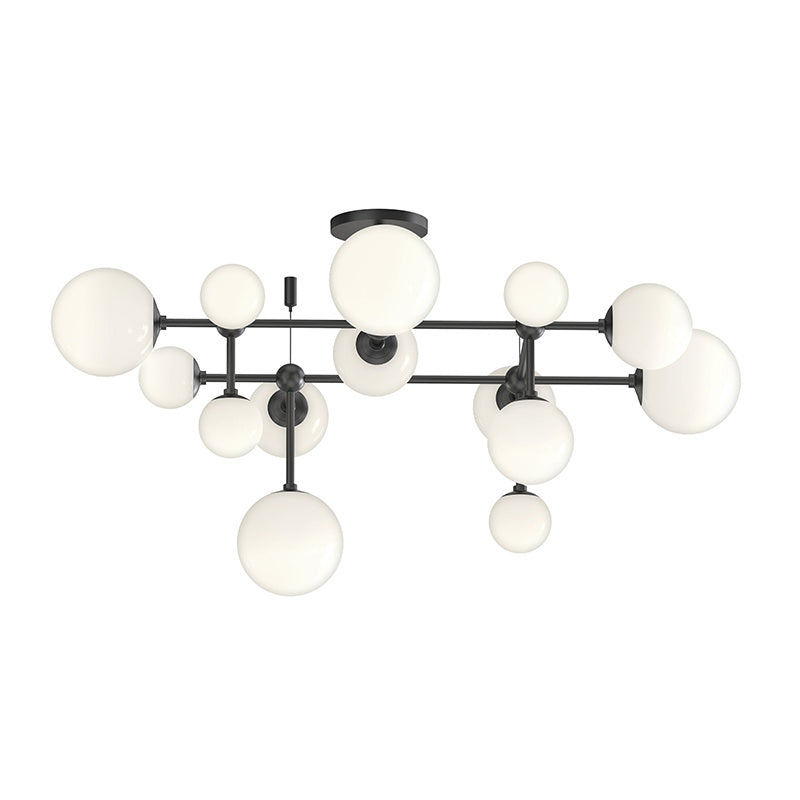 Sonneman - 2069.25 - LED Semi-Flush Mount - Sabon - Satin Black