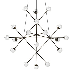 Sonneman - 2084.37W - LED Pendant - Proton - Polished Black Nickel