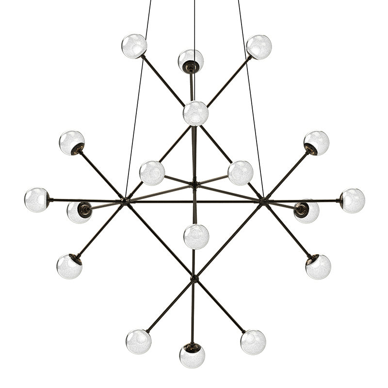 Sonneman - 2084.37W - LED Pendant - Proton - Polished Black Nickel