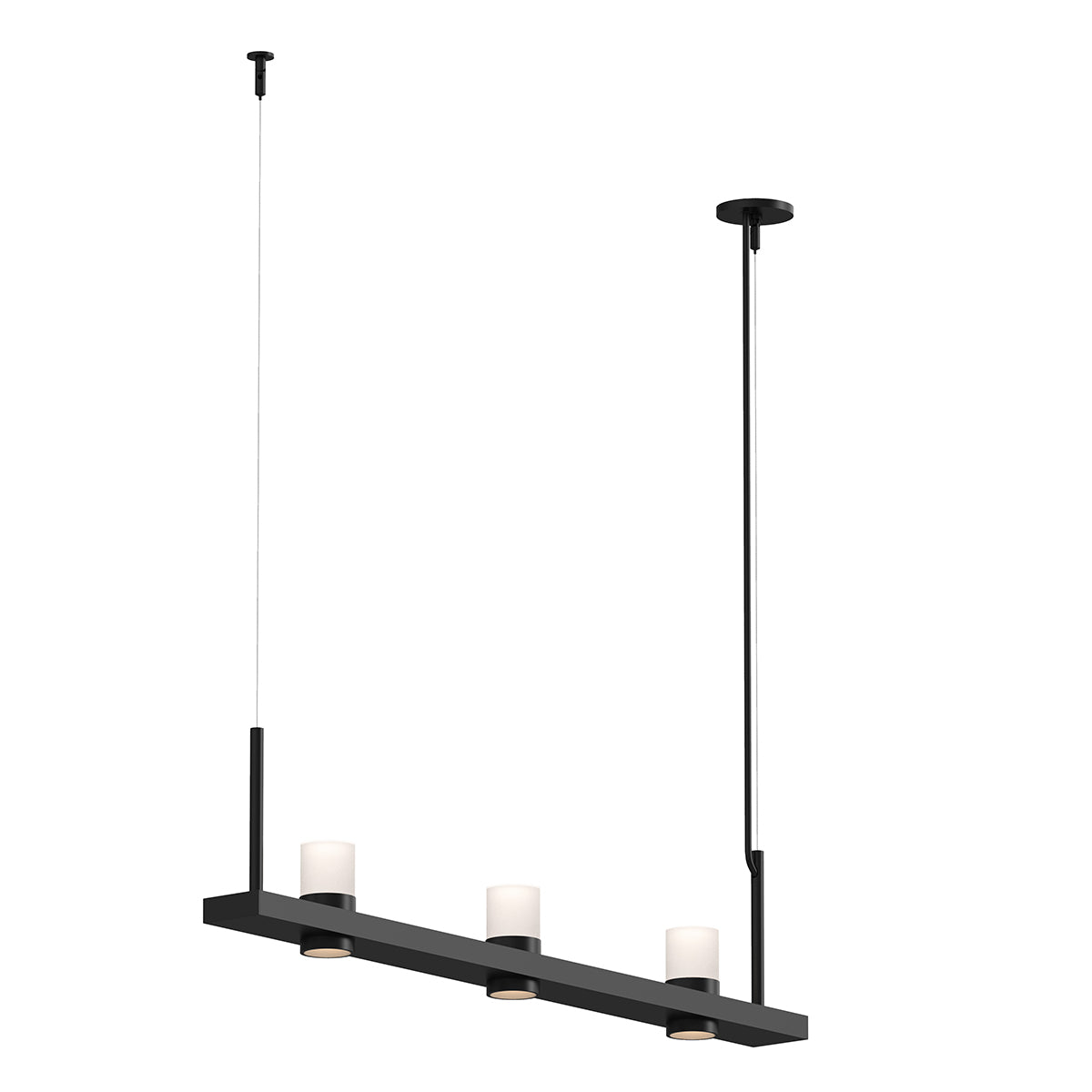 Sonneman - 20QKL04C - LED Pendant - Intervals - Satin Black