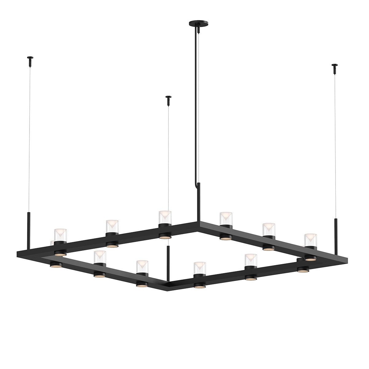 Sonneman - 20QKS04B - LED Pendant - Intervals - Satin Black