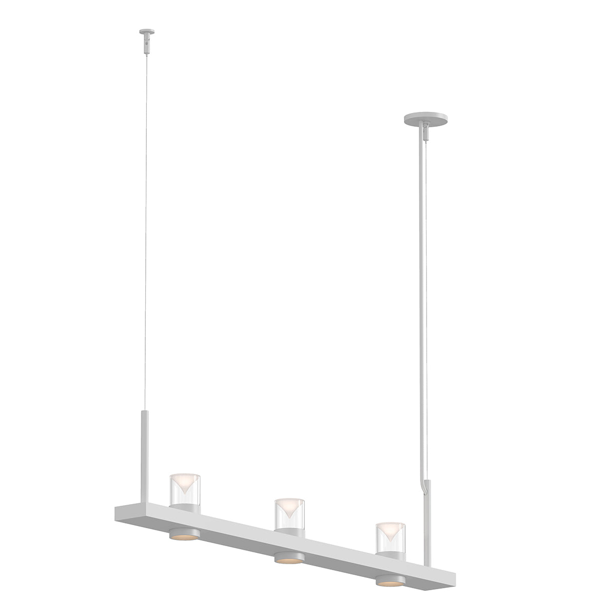 Sonneman - 20QWL04B - LED Pendant - Intervals - Satin White