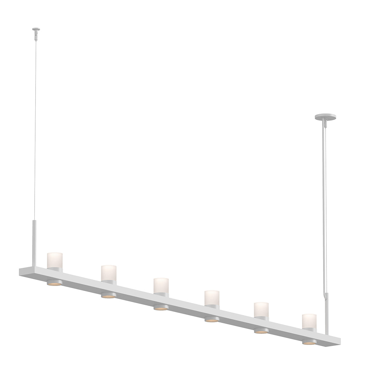 Sonneman - 20QWL08C - LED Pendant - Intervals - Satin White