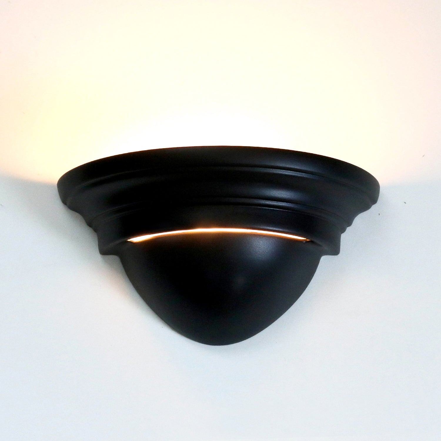 A-19 - 101-A30 - One Light Wall Sconce - Islands of Light - Slate Black