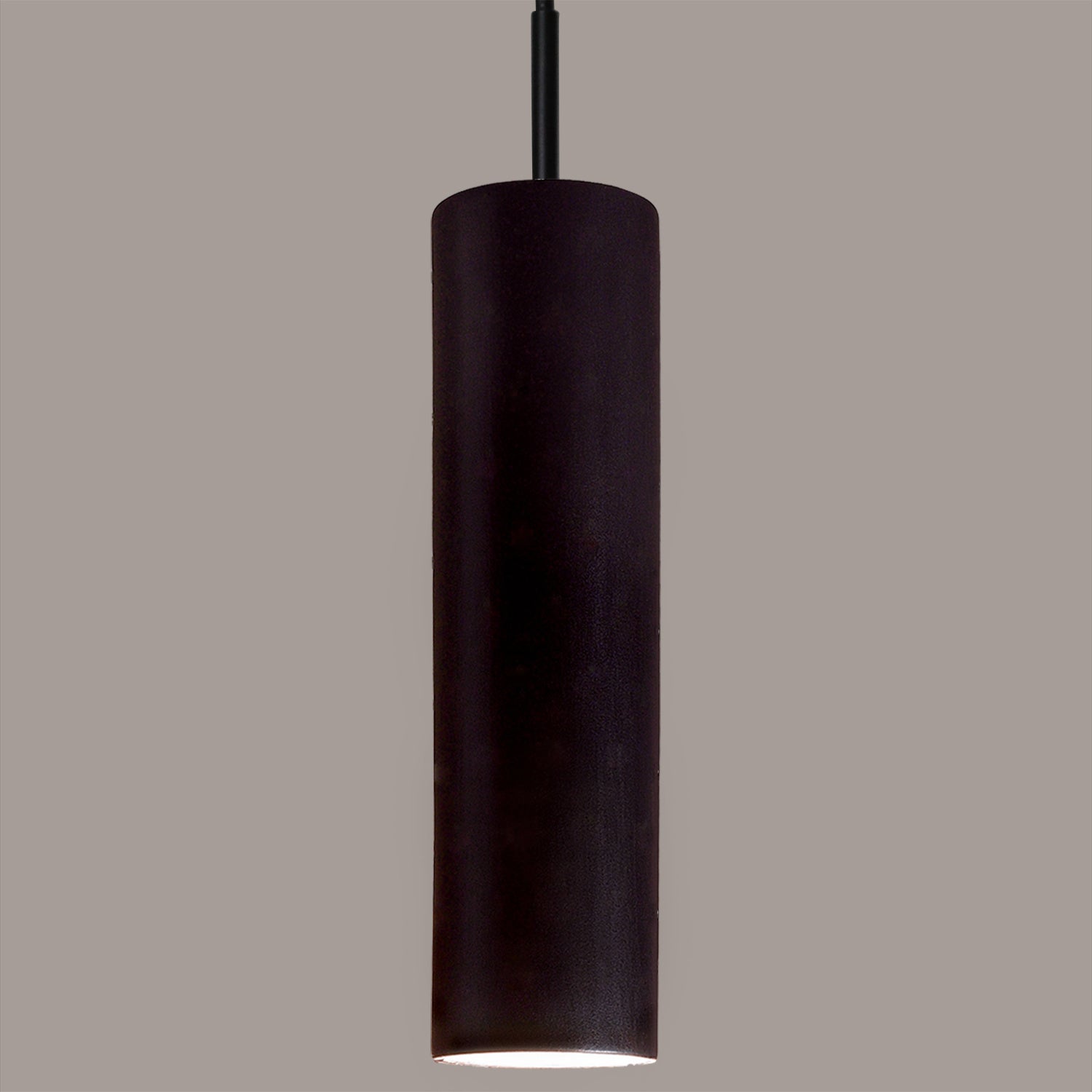 A-19 - MP26-A30-BCC - One Light Mini Pendant - Studio - Slate Black