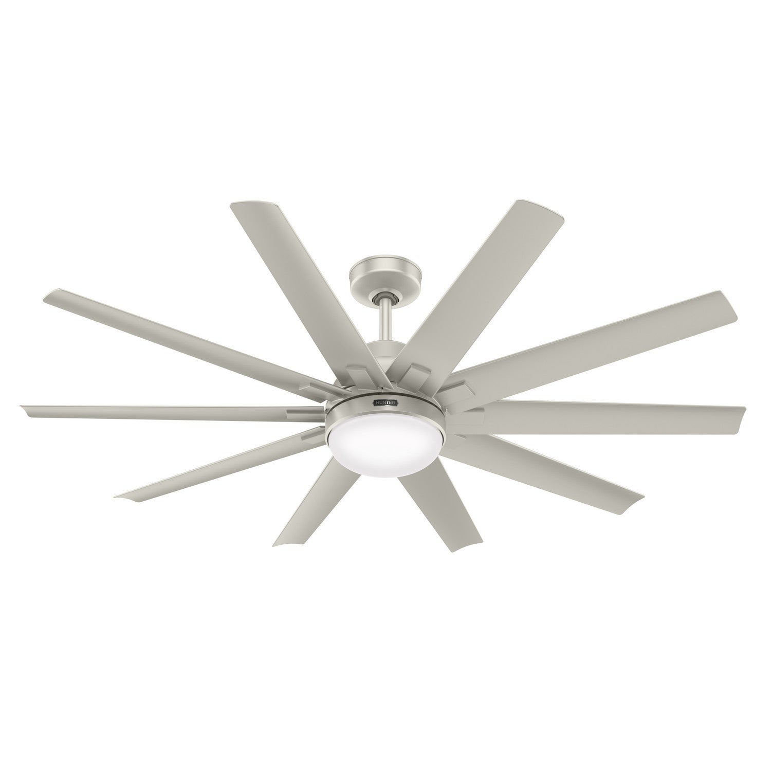 Hunter - 50719 - 60" Ceiling Fan - Overton - Matte Nickel