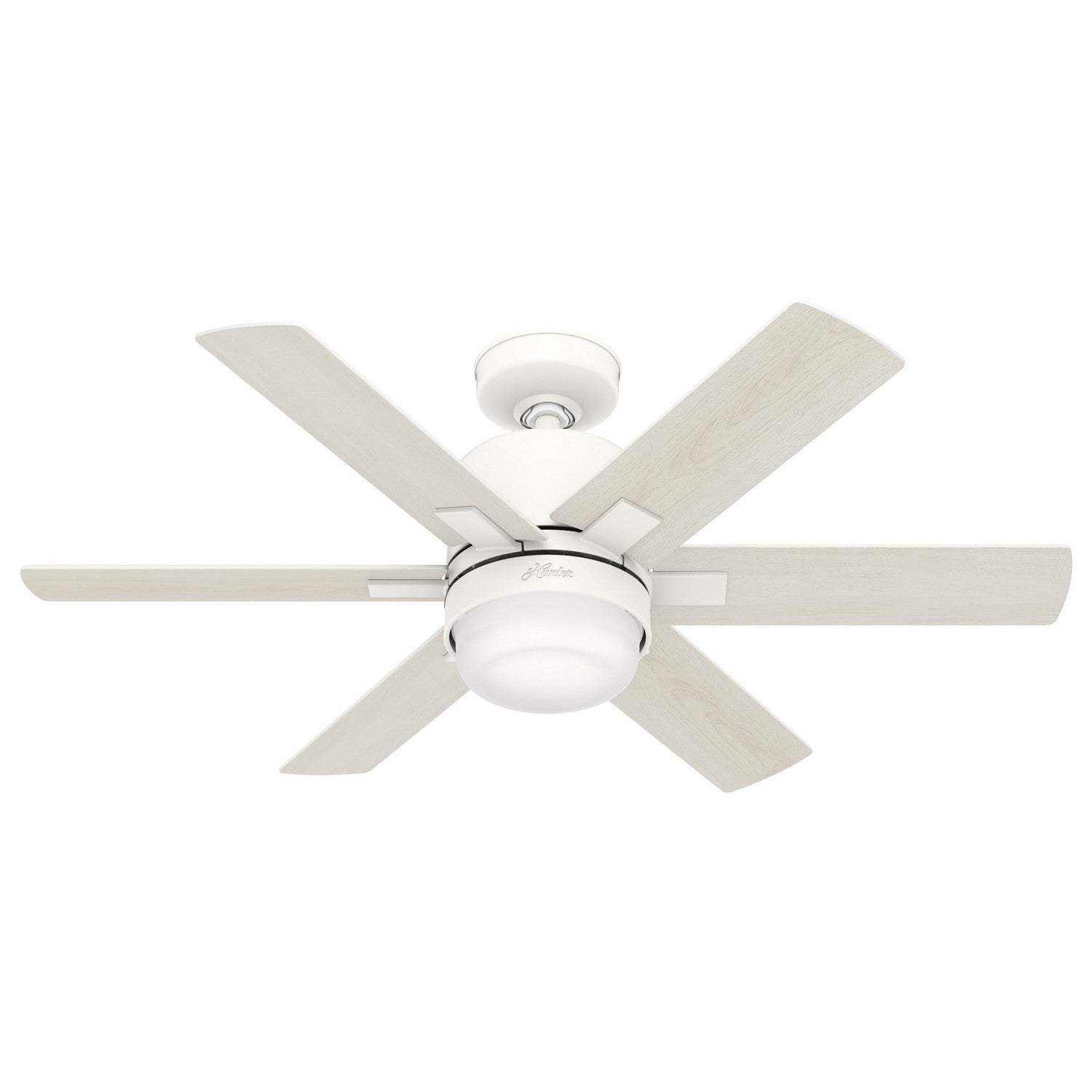 Hunter - 50955 - 44" Ceiling Fan - Radeon - Matte White