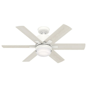 Hunter - 50955 - 44" Ceiling Fan - Radeon - Matte White