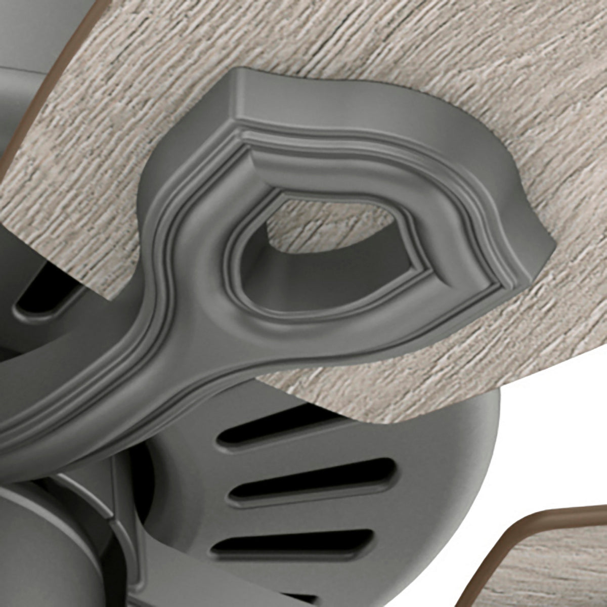 Hunter - 51110 - 52" Ceiling Fan - Builder - Matte Silver