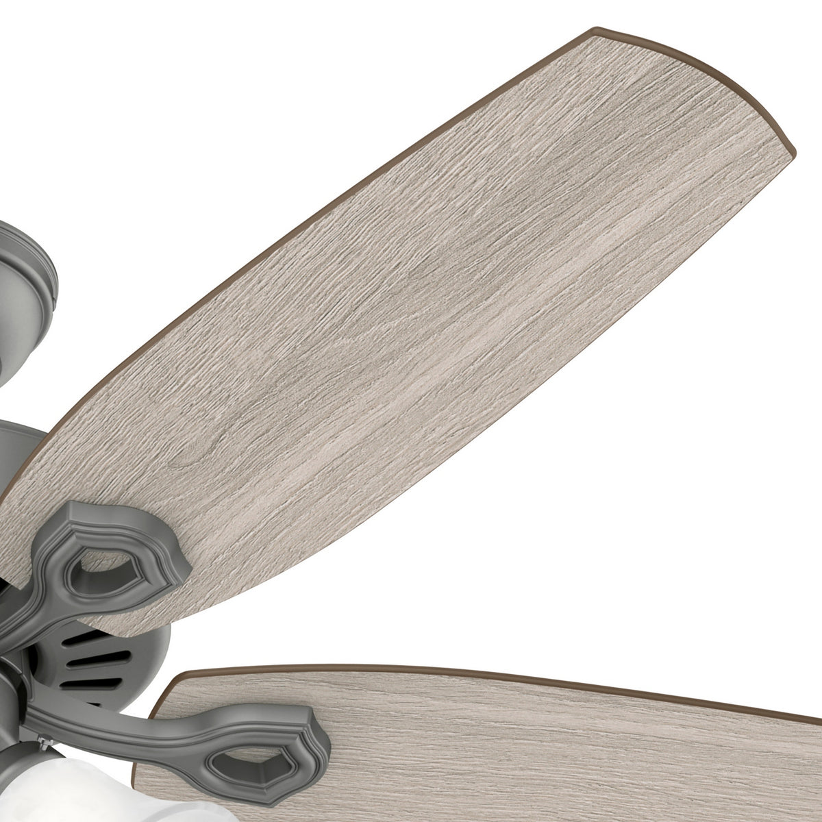 Hunter - 51110 - 52" Ceiling Fan - Builder - Matte Silver