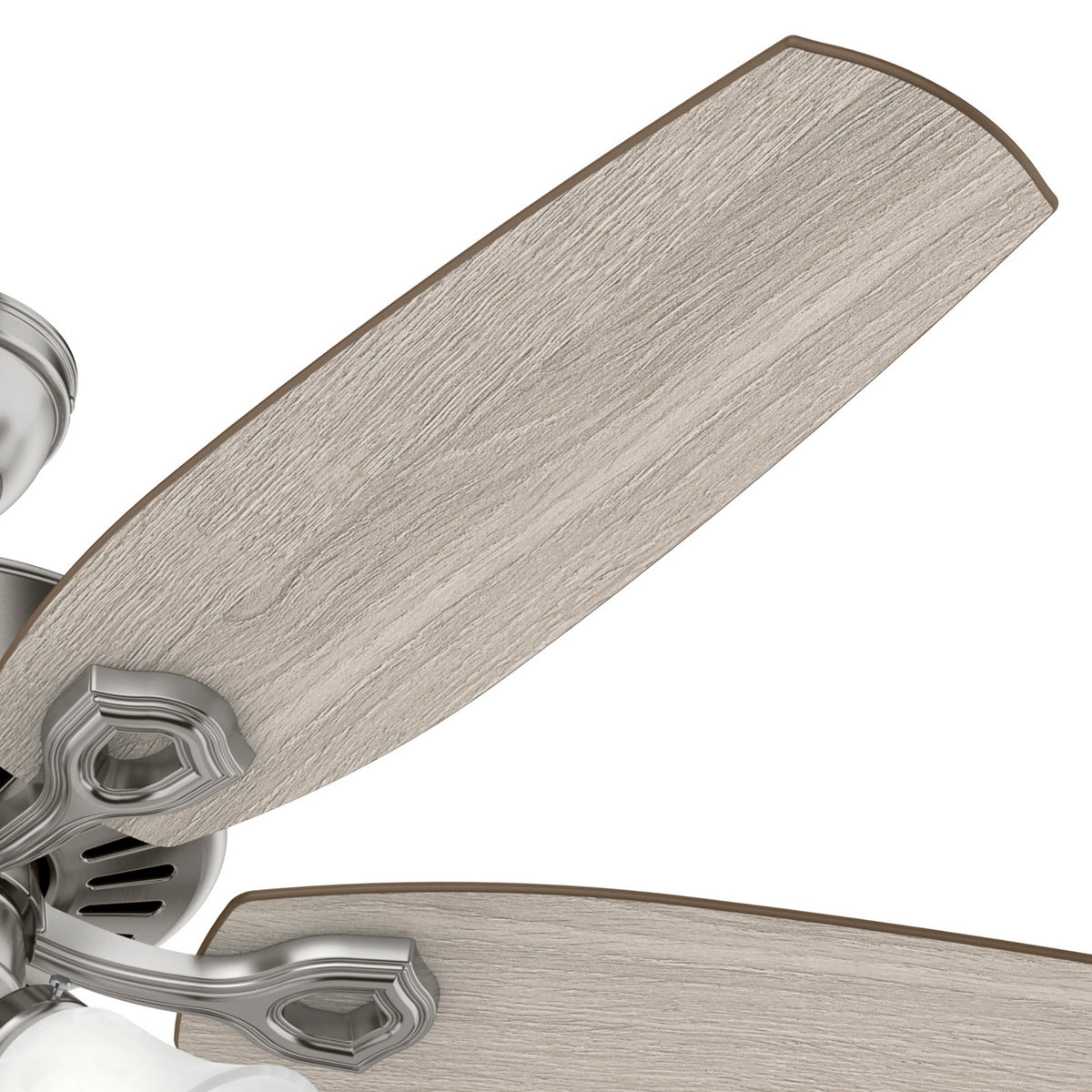 Hunter - 51110 - 52" Ceiling Fan - Builder - Matte Silver