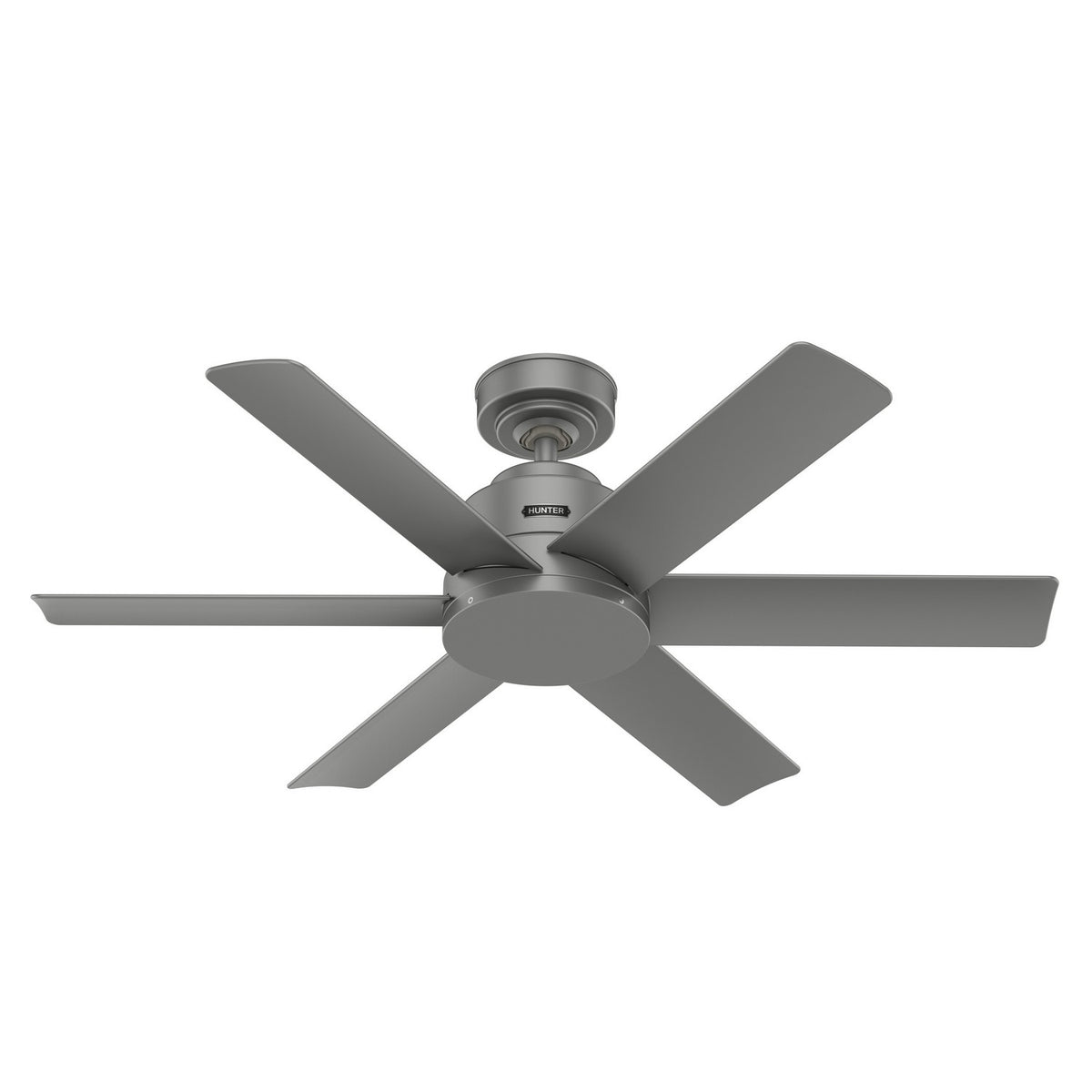 Hunter - 51115 - 44" Ceiling Fan - Kennicott - Matte Silver