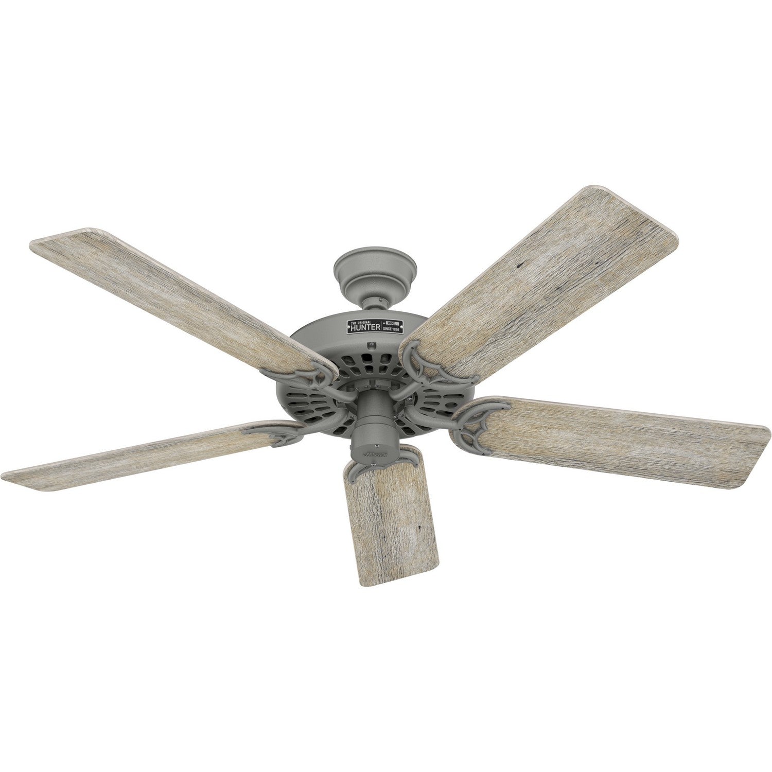 Hunter - 51123 - 52" Ceiling Fan - Hunter Original - Matte Silver
