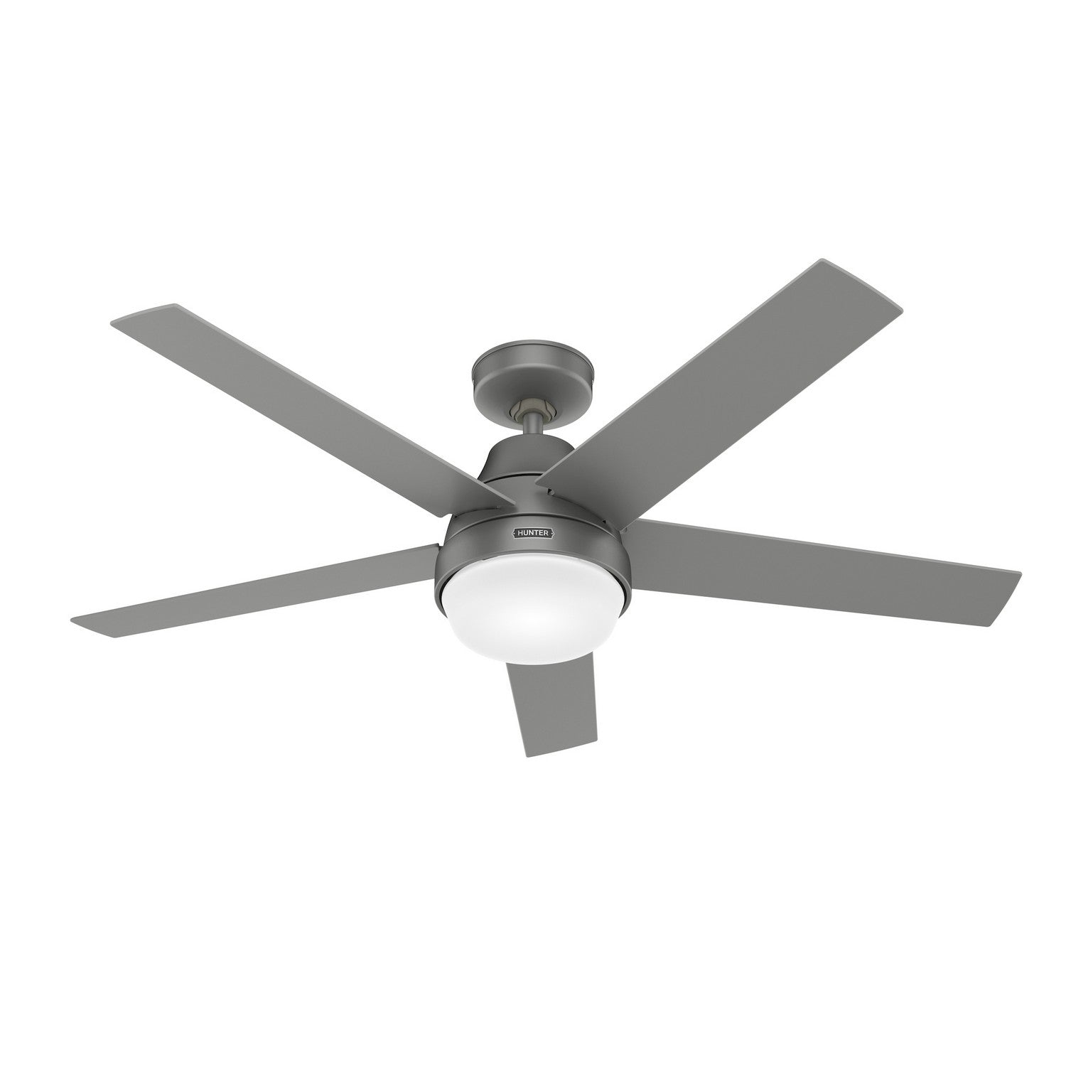 Hunter - 51315 - 52" Ceiling Fan - Aerodyne - Matte Silver