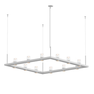 Sonneman - 20QWS04B - LED Pendant - Intervals - Satin White