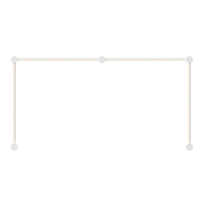 Sonneman - 23QSWN222R120PHA - LED Wall Bar - Purolinear 360 - Satin White