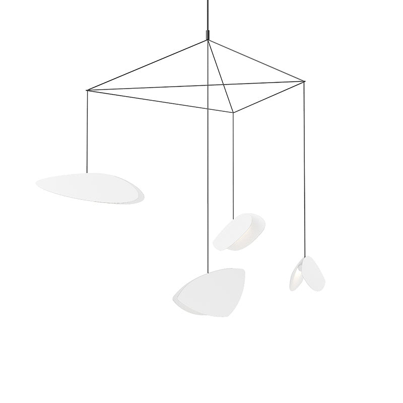 Sonneman - 2902.25W - LED Pendant - Papillons - Satin Black