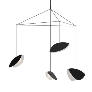 Sonneman - 2904.25K - LED Pendant - Papillons - Satin Black