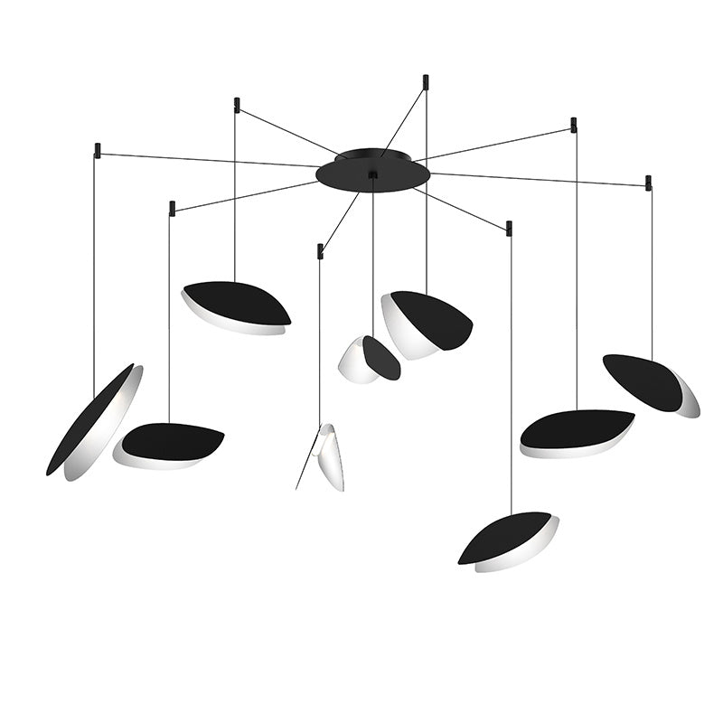 Sonneman - 2905.25K - LED Pendant - Papillons - Satin Black