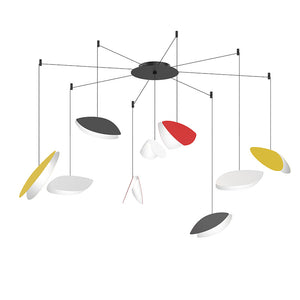 Sonneman - 2905.25M - LED Pendant - Papillons - Satin Black