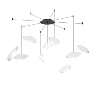 Sonneman - 2905.25W - LED Pendant - Papillons - Satin Black