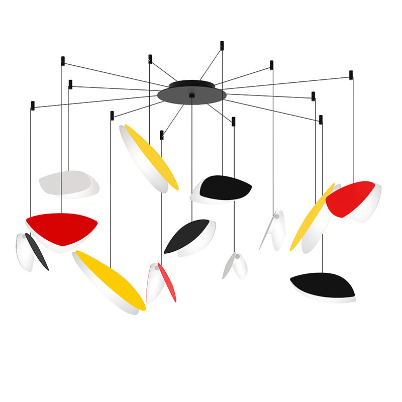 Sonneman - 2907.25M - LED Pendant - Papillons - Satin Black