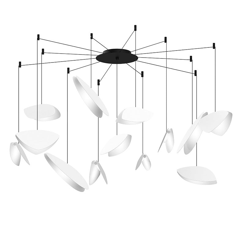 Sonneman - 2907.25W - LED Pendant - Papillons - Satin Black