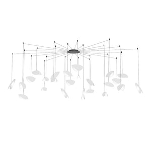 Sonneman - 2909.25W - LED Pendant - Papillons - Satin Black