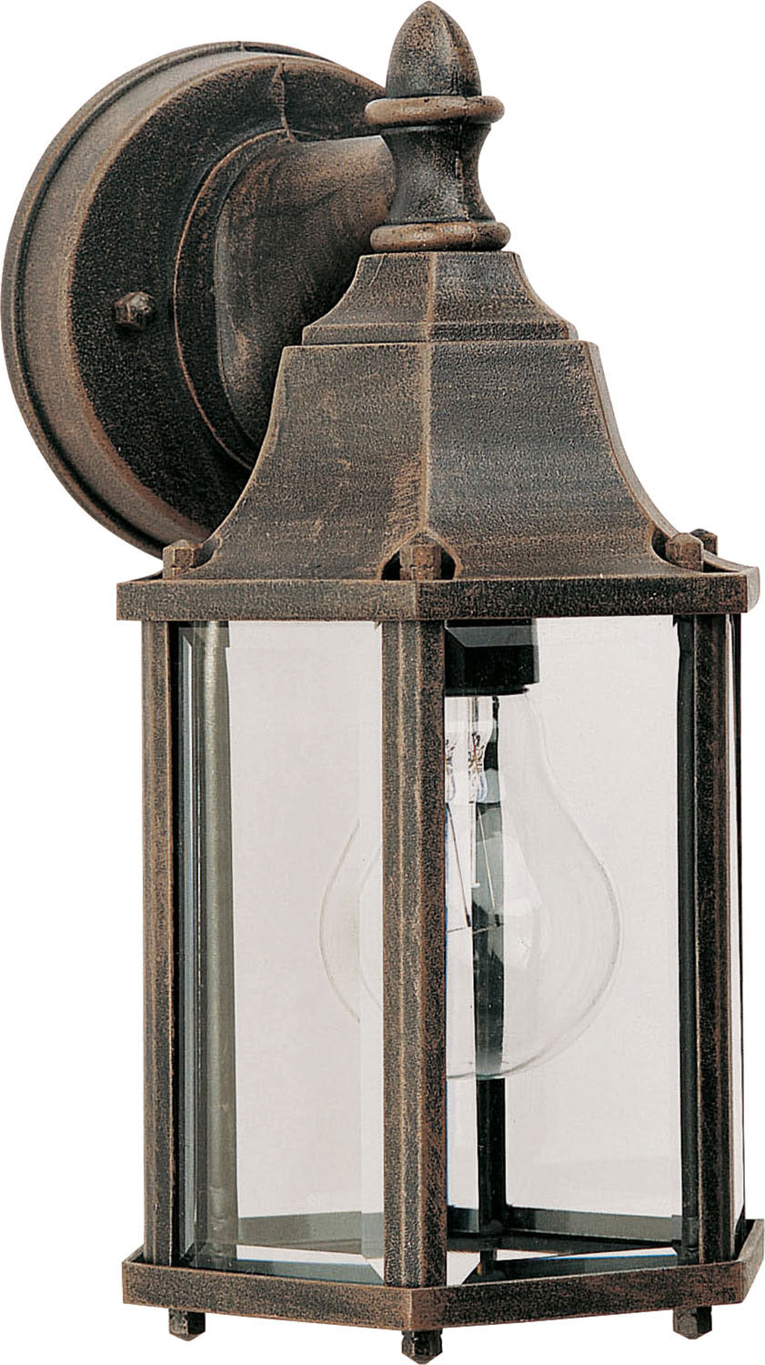 Maxim - 1026RP - One Light Outdoor Wall Lantern - Builder Cast - Rust Patina