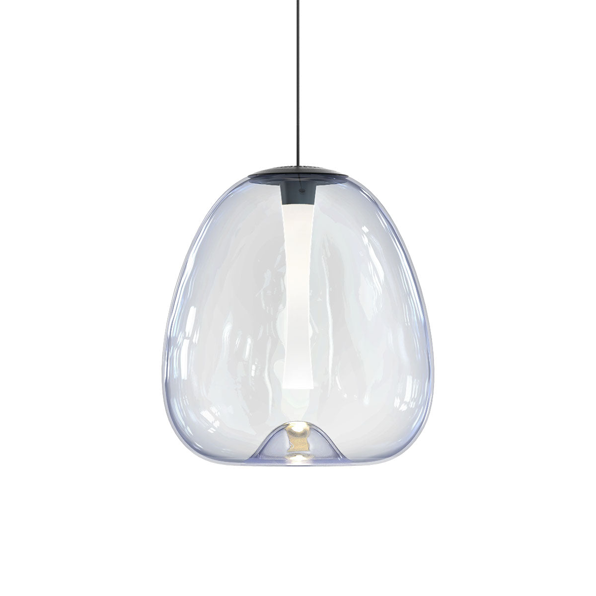 Sonneman - 3072.25 - LED Pendant - Mela - Satin Black