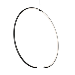 Sonneman - 3151.25 - LED Pendant - Torc - Satin Black