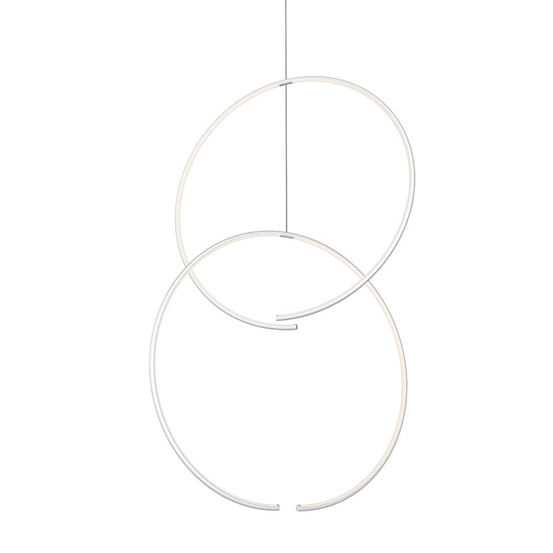 Sonneman - 3152.03 - LED Pendant - Torc - Satin White