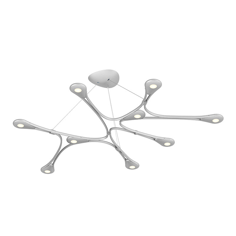 Sonneman - 3274.16 - LED Pendant - Abstraction - Bright Satin Aluminum