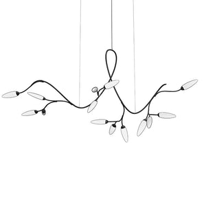 Sonneman - 3283.25 - LED Pendant - Vines - Satin Black