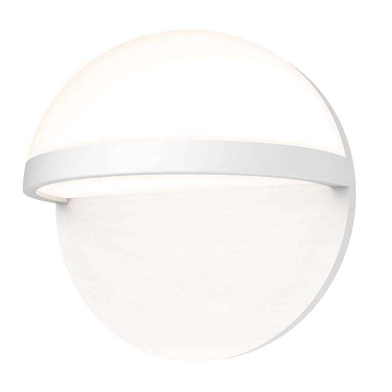 Sonneman - 7473.98-WL - LED Wall Sconce - Mezza Vetro - Textured White