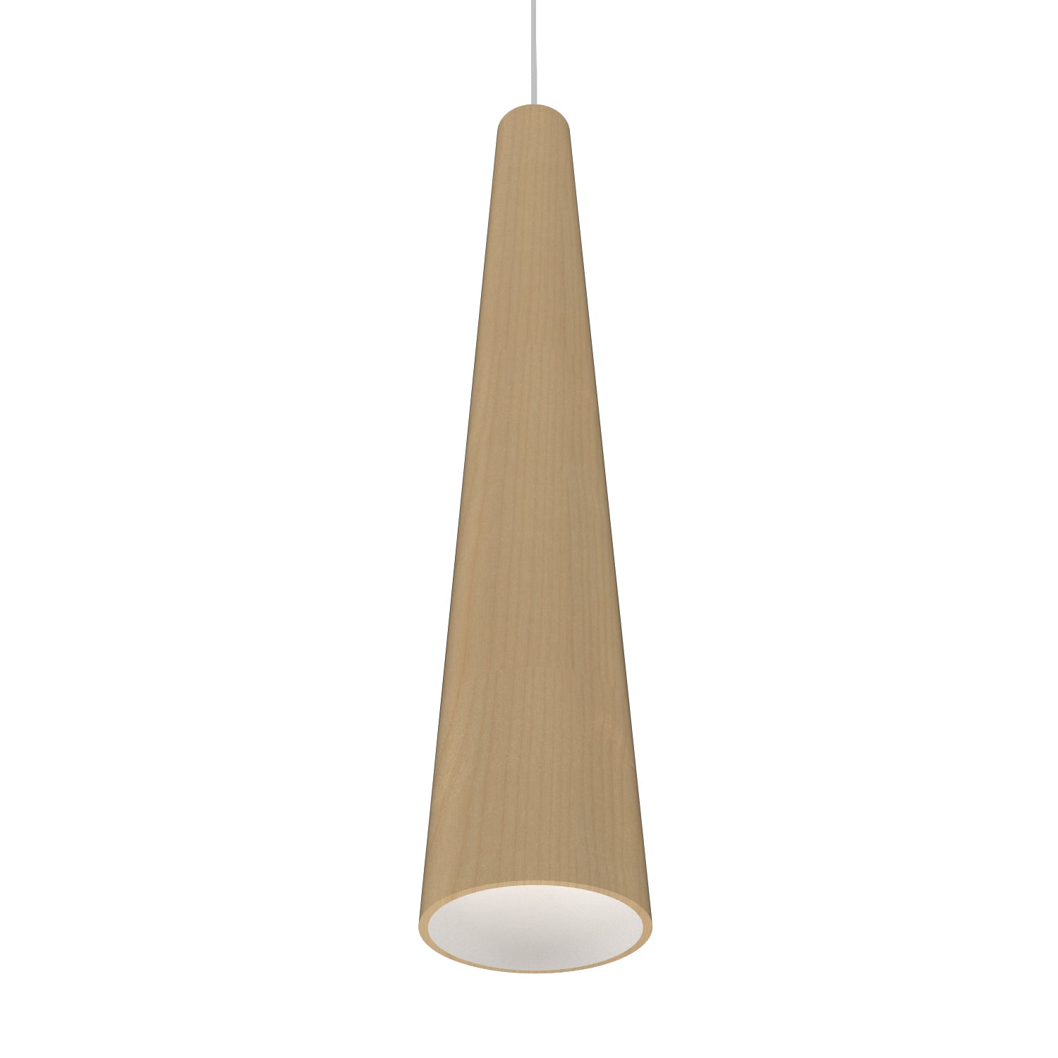 Accord Lighting - 1276.34 - One Light Pendant - Conical - Maple