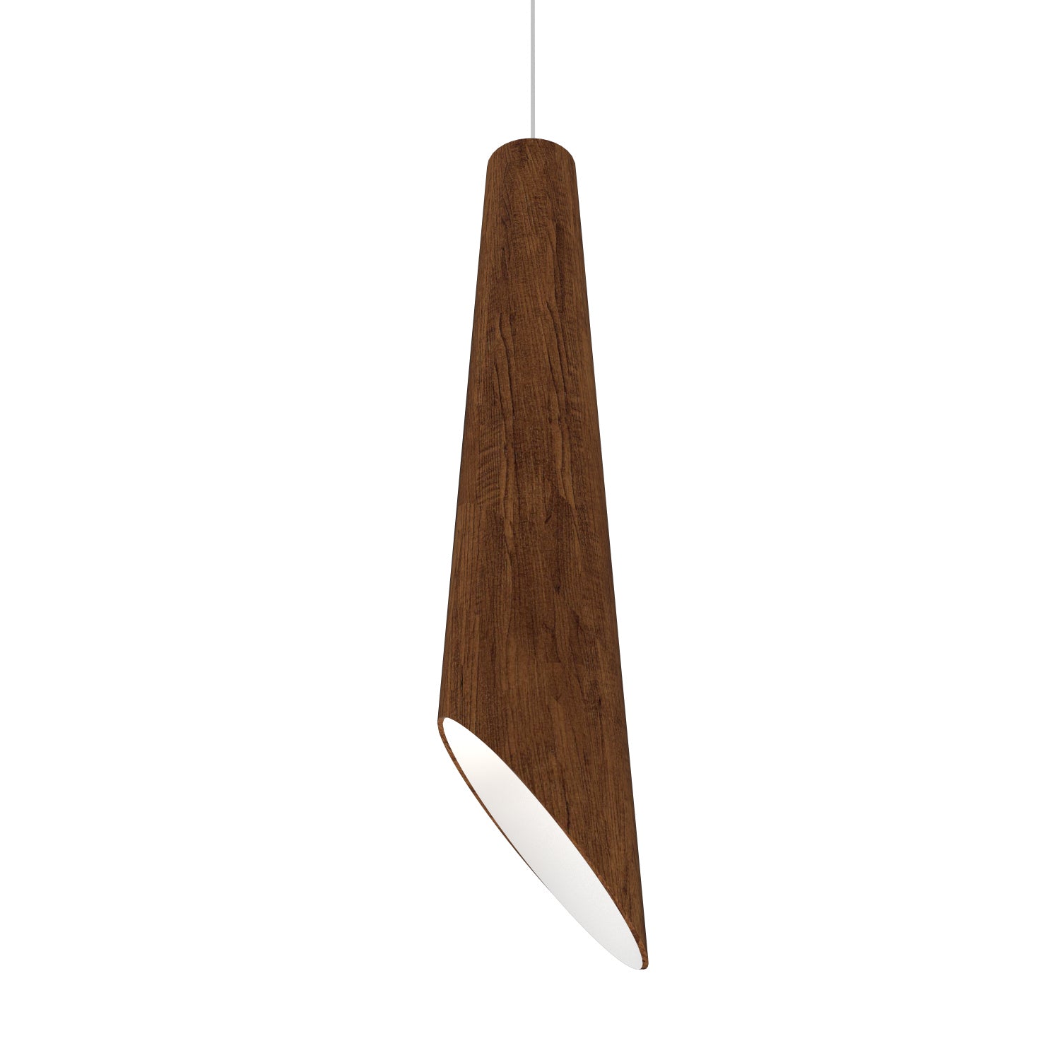 Accord Lighting - 1277.06 - One Light Pendant - Conical - Imbuia