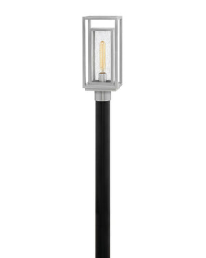 Hinkley - 1001SI-LV - LED Post Top or Pier Mount Lantern - Republic - Satin Nickel